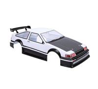SENECESLI Carcasa para Carrocería de Coche RC, Carcasa Pintada Precortada Universal a Escala 1/10 para Modificación AE86, con Alerón Trasero, para Coches Deportivos con Distancia Entre Ejes de 26 Cm