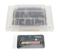SENECESLI Cartucho de Juego 3000 en 1, 1 Cartucho de Videojuego V1.0 con Tarjeta TF de 8G, Guardado y Copia de Seguridad Automáticos, para Consolas de Juegos SNES/SFC (Compatible con (Blanca