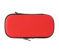 SENECESLI Caso de la Consola de Juegos, Caso de Viaje de la Consola de Juegos Bolsa Portátil de Dos Rutas con Brazalete para 3000 (Rojo)