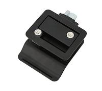 SENECESLI Cerradura de Puerta de Entrada para RV, Pestillo de Seguridad para Puerta de RV con Cerradura de Cerrojo Incorporada para Caravana, Remolque, Autocaravana y Camión (BLACK)
