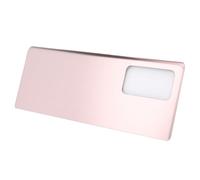 SENECESLI Cobertura de Vidrio de Diablos, Tamaño Exacto Frente Al Teléfono Adhesivo Instalado Batería -Cubierta de Retiro de para Z Fold 2 5G F916 (Oro Rosa)