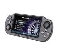 SENECESLI Consola de Juego de Mano Retro, Consola de Videojuegos de 64 GB, Soporte de 14 Simuladores, Batería de 3000 MAh, Soporte OTG, Joystick 3D, Conector para Auriculares de 3.5 Mm