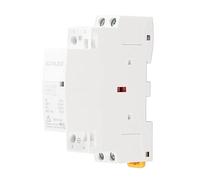 SENECESLI Contactor de Voltaje CC Funcionamiento Silencioso Interruptor Duradero para Control Inteligente en el Hogar del Hotel 25A BCH8-25Z 2NO de Automatización (DC12V)