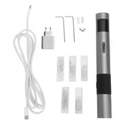 SENECESLI Cortador Ultrasónico, Herramienta de Corte de Precisión de Alta Frecuencia con Hoja de Aleación de Titanio de 40 KHz para Resina de Impresión 3D, Plexiglás, PCB, Fibra de Carbono, Cuero y