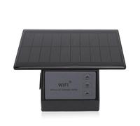 SENECESLI de Riego por Goteo Solar, de Riego Automático con Batería de 2200 MAh para Plantas en Macetas, Kit de Riego por Goteo para Balcones, Invernaderos, Wi-Fi y Control de Aplicaciones