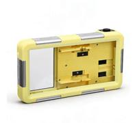 SENECESLI Estuche para Teléfono de Buceo, Estuche para Teléfono Subacuático de 15 M con Botones de Volumen Obturador para Snorkel Natación Fotografía Bolsa Protectora a Prueba de Agua para (Amarillo
