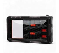 SENECESLI Estuche para Teléfono de Buceo, Estuche para Teléfono Subacuático de 15 M con Botones de Volumen Obturador para Snorkel Natación Fotografía Bolsa Protectora a Prueba de Agua para (Negro y