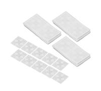 SENECESLI Etiqueta UHF, 100 Unidades de Etiquetas Adhesivas Regrabables con Incrustaciones de 860 a 960 MHz, Chip KM4 de 528 Bits EPC, con Superficie Impermeable Imprimible, para Gestión de Activos de