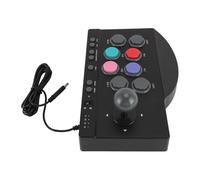 SENECESLI Fighting Stick para Funciones Macro USB, Controlador de Juego, Diseño Ergonómico para un Agarre Cómodo, Adecuado para Entusiastas de los Juegos