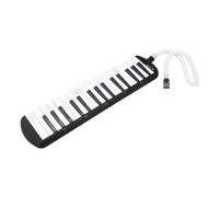 SENECESLI Instrumento de Viento Melódica con 32 Teclas de Piano, Ligero y Cómodo, Ideal para Educación Musical, Azul/rosa/negro (BLACK)