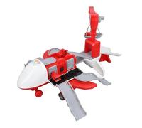 SENECESLI Juego de Avión contra Incendios para Niños, Material Plástico Seguro, Acrobacias Transformables, Adecuado para de Cumpleaños, Interacción Entre e Hijos