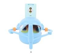 SENECESLI Juguete Robot de Dibujo Creativo para Niños con 100 Tarjetas, Promueve la Resolución de Problemas y la Imaginación, Carga USB, Adecuado para el Aprendizaje Preescolar (Cielo Azul)