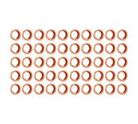 SENECESLI Juntas de Tapón de Drenaje de Aceite, 1102601M02 Arandelas de Cobre, Kit de Sello de Tapón de Drenaje de Aceite, Juego de Juntas de Arandela de de Cárter de de 50 Piezas con Material de