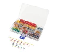 SENECESLI Kit de Cables de Puente de Placa de Pruebas Flexibles de 840 Piezas con Caja de Almacenamiento para Construir Circuitos de Placas de Pruebas, Adecuado para Cualquier Proyecto de Placas de