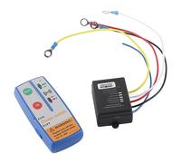 SENECESLI Kit de Control Remoto Inalámbrico de Cabrestante Eléctrico de 12 V, Receptor Transmisor con Rango de 50 Pies para Cabrestantes para Camiones, ATV, SUV, Warn Ramsey Superwinch