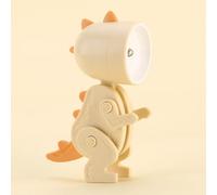 SENECESLI Lámpara de Noche LED de Dinosaurio, Luz Nocturna de ángulo Ajustable para el Cuidado de los Ojos para Dormitorio, Material de Primera Calidad, 1 Unidad para Cambios de Pañales