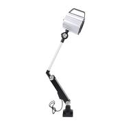 SENECESLI Luz de Trabajo LED Articulada, Luz de Máquina de 18W 1800 Lúmenes con Fuente de Alimentación de 24V para Torno CNC, Fresadora