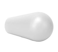 SENECESLI Material Durable del ABS de la Manija Ovalada de la Palanca de Mando de la Bola del Eje de Balancín del Juego del Estilo Americano M6 (WHITE)