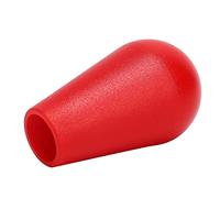 SENECESLI Material Durable del ABS de la Manija Ovalada de la Palanca de Mando de la Bola del Eje de Balancín del Juego del Estilo Americano M6 (rojo)