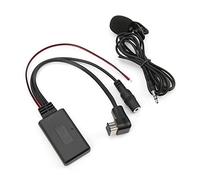 SENECESLI Micrófono Estéreo Bluetooth para Coche, Micrófono de Radio de Coche de Repuesto con Cable de Audio Auxiliar, Bluetooth 5.0 Compatible con Radio IPBUS y Modelos de la Serie P