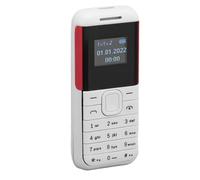 SENECESLI Mini gsm -Telon, Sound Player Multifuncional Tarjeta Doble en Espera Tiny Tiny Mobile Standby for The Elderly (White)