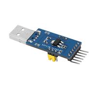 SENECESLI Módulo Adaptador Convertidor USB a IIC I2C UART con Pantalla de Lámpara LED para Comunicación de Datos en Serie, Salida de 5 V 3,3 V para Cepillo de Máquina, Cable de Puente Incluido