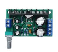 SENECESLI Módulo Amplificador Placa de Altavoz de Sonido de un Canal Compacta y Potente para Dispositivos de Audio con Control de Volumen para Sistemas de Audio Domésticos de Bricolaje