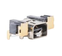 SENECESLI Nuevo Conector de Alimentación 3DS, Puerto de Carga, Reemplazo de Falla de Interfaz de Reparación de Metal para Nuevo 3DS, Nuevo 3DS XL