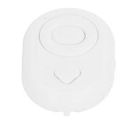 SENECESLI Obturador Remoto de Cámara Inalámbrica, Emparejamiento Suave ABS 10 M de Largo Alcance de Control Manos Libres Amplia Compatibilidad Obturador Remoto para Videos (White)