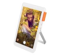 SENECESLI Pantalla Vlog Selfie de Teléfono, 8 en 1 Monitor de Cámara Trasera de Teléfono Magnético con Modo de Zoom, Pantalla de Selfie Móvil HD de 4 Pulgadas para Transmisión en Vivo