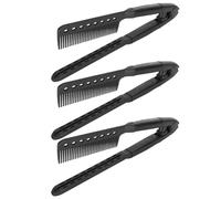 SENECESLI Peine de Cabello Randing, Leva de Estilo de Estilo en Forma de V Ligeramente Resistente Al Calor Portátil para Salón para Viajar