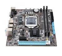 SENECESLI Placa Base H110, Placa Base Micro ATX, para LGA1151, Canal Dual DDR4 1600/1866/2133/2400 MHz, PCI Express X16, PCI Express X1, M.2 NVME/NGFF