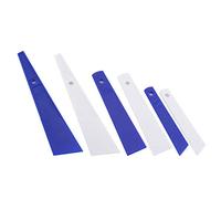 SENECESLI Práctico Juego de Herramientas Raspadoras de Pegamento de Plástico, 6 uds., Perfecto para Proyectos de Artesanía de Cuero Hechos a Mano