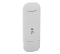 SENECESLI Punto de Acceso WiFi Móvil, Señal Estable 4g LTE USB USB Portable WiFi Alimentado con Ranura de Tarjeta SIM para Las Computadoras Portátiles Europeas (White)