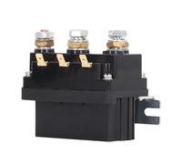 SENECESLI Relé de Cabrestante Duradero de 12 V, Bobina de Latón, relé de Cabrestante Eléctrico para Carrito de, Contactor de Impermeable