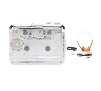 SENECESLI Reproductor de Cintas de Cassette Portátiles, Casete de Audio a Convertidor Digital de MP3 a Través de USB, Compatible con PC y Computadora Portátil, Auriculares de 3.5 Mm