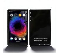 SENECESLI Reproductor MP3 con WiFi de Doble Banda y Bluetooth 5.0, Soporte para, Pantalla Táctil de 5 Pulgadas, Audio HiFi sin Pérdidas, Radio FM, Lector de Libros Electrónicos, (Black)