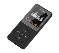 SENECESLI Reproductor MP3 MP4, Reproductor de Música Portátil con Conexión de Audio Inalámbrica Bluetooth para Sonido HiFi sin Pérdidas, Pantalla de 1,8 Pulgadas, Compatible con Tarjeta SD