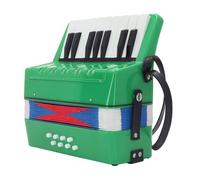 SENECESLI SENECESLI Acordeón de Piano de 17 Teclas Juguete Duradero de Nivel Básico para Niños Principiantes Regalo Portátil para Niños 9,1 X 9,1 X 3, Pulgadas (PURPLE) (PURPLE) (GREEN)