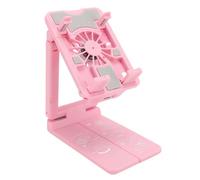 SENECESLI Soporte de Refrigerador del Teléfono Celular, Disipación de Calor de Calor Rápido Multifunción Radiador de Teléfono Móvil Operación Silenciosa con Coloridas Luces RGB para Transmisión en