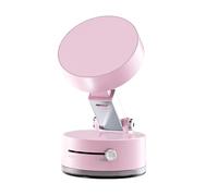 SENECESLI Soporte Magnético para Teléfono de Coche A2 Pro, 20 Imanes N52, Carga de 1,3 Kg, Soporte Plegable Ajustable de 360 Grados con Succión Al Vacío, para Salpicadero, Hogar, (Pink)