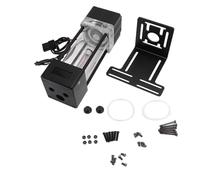 SENECESLI Tanque de la Bomba de Agua de PC, Cabezal de Bomba de 3.5 M Tanque de la de Enfriamiento de Agua Integrado 216 Ml para la Computadora