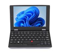 SENECESLI Tiny Portátil, Ultra Light 1280x800 Resolución Táctil Táctil Portátil con Diferentes Interfaces para el Trabajo (128GB Enchufe de la UE)