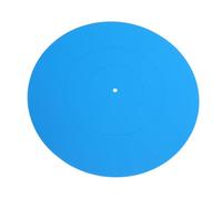 SENECESLI Tiradrones, 12 Pulgadas Calidad Básica Más Densa Reduce el Ruido Anti Slip Tirntable Food Food para Actualizar (BLUE)