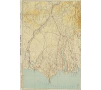 Senegal and Gambia Map Journal: Vintage Map Notebook