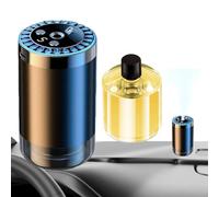 Senermter Ambientador Coche Inteligente,Ambientador USB Inteligente Con Luz LED Multicolor | Decoración Y Difusor De Fragancia Para Salpicadero | Para Viajes de Negocios, Vacaciones, Hogar, Playa,