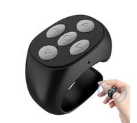 Senermter Anillo de Desplazamiento - Pasapáginas Remoto para Lectura de eBooks | Anillo Portátil para Ver Videos Cortos Tomar Fotos Y Redes Sociales