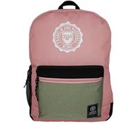 Senfort Franklin & Marshall D-Pack 2 scomparti e zaino da tasca anteriore, 44 cm larghezza x 30 cm altezza x 18 cm altezza, rosa