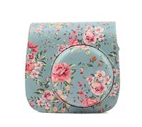 SENHE Bolsa de cámara de color cielo estrellado, funda protectora de cuero, bolsa de cámara portátil, apta para Fujifilm Fit para Polaroid Mini 8 8+ 9 Symphony, o