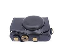 SENHE Funda protectora para cámara con correa para el hombro SX720 SX730 SX740 HS PU Fit para Canon, Sx720 Negro